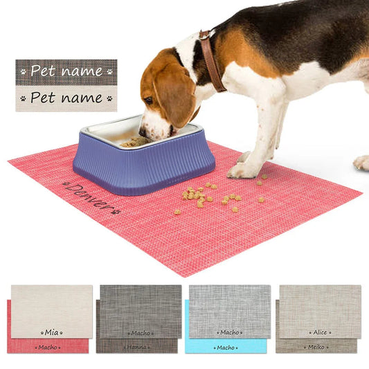 Easy To Clean Pet Feeding Mat